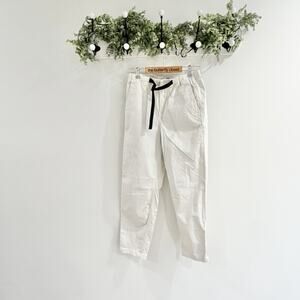 Stoic Venture Women’s Cream Trousers With A Black Webbed Drawstring 1057
